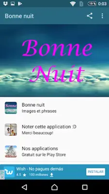 Bonne nuit android App screenshot 3